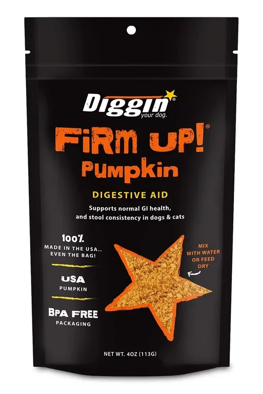 Diggin Your Dog Firm Up! Original Pumpkin Super Supplement