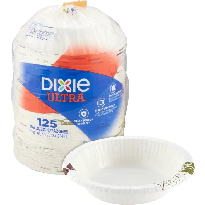 Dixie Ultra® Pathways Heavyweight Paper Bowls by GP Pro – DXESXB12WS