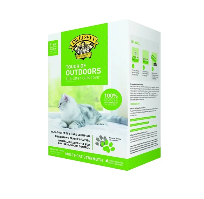 Dr. Elsey’s® Touch of Outdoors™ Multi Cat Litter – 20 Lbs