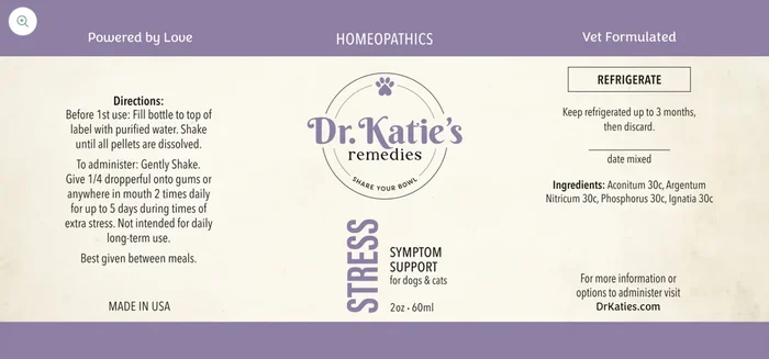 Dr. Katie’s Remedies- Stress 2oz tincture