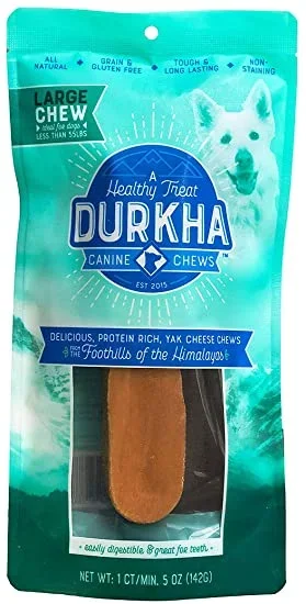 Durkha Himalayan Jumbo Cheese Natural Dog Chews – 5 lb Bag