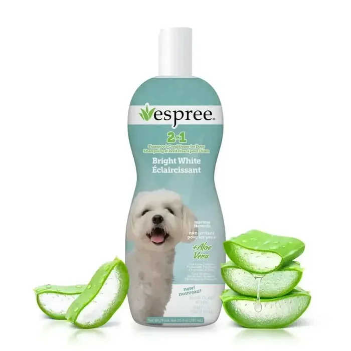 Espree 2in1 Bright White Dog Shampoo 20 oz