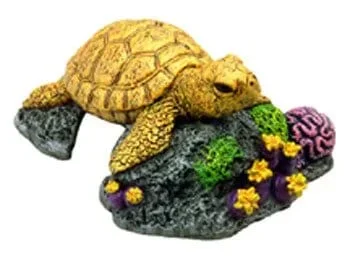 Exotic Environments Sea Turtle Resin Aquatics Decoration – Small