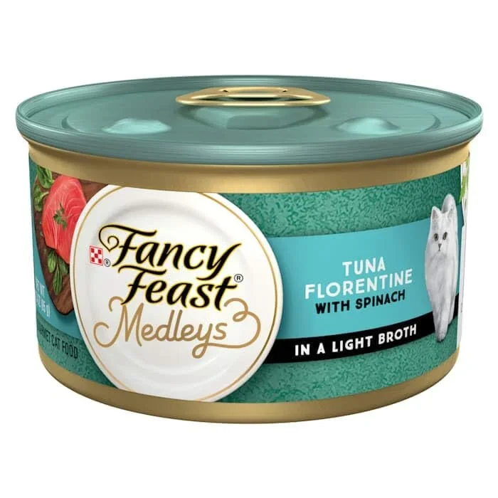 Fancy Feast Elegant Medleys Tuna Florentine Canned Cat Food