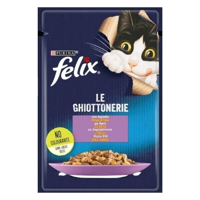 FELIX Le Ghiottenerie, s jagnjetinom u želeu, 85g