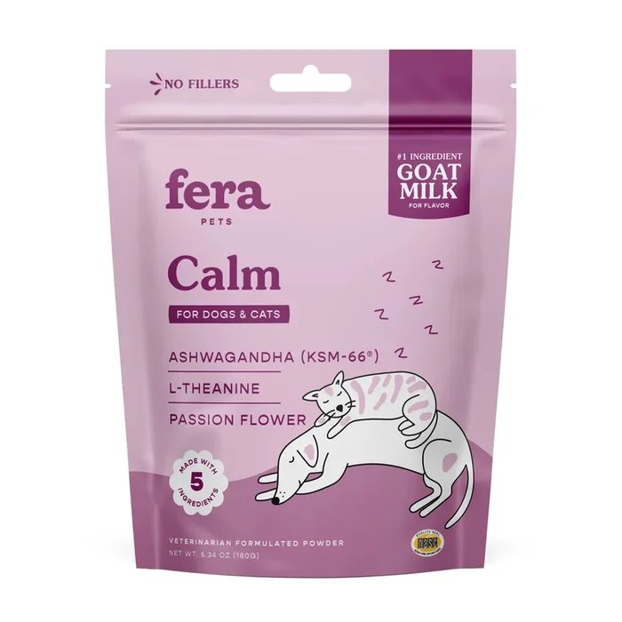 Fera Pet Organics Goat Milk Topper – Calm (180g)