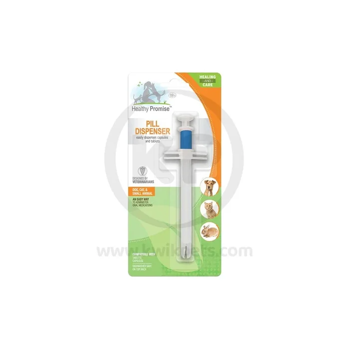 Four Paws Healthy Promise Pill Dispenser for Dogs, Cats & Small Animals