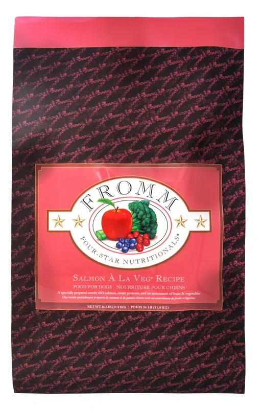 Fromm Four-Star Salmon À La Veg Food for Dogs