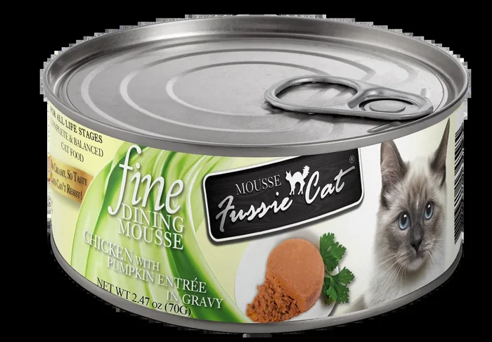 Fussie Cat Chicken With Pumpkin Entree Wet Cat Food