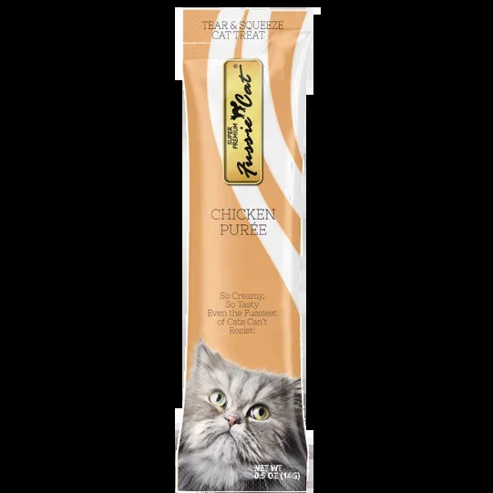 Fussie Cat Puree Lickable Treat Chicken