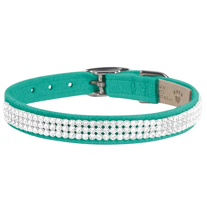 Giltmore Triple Row Collar – Bimini Blue