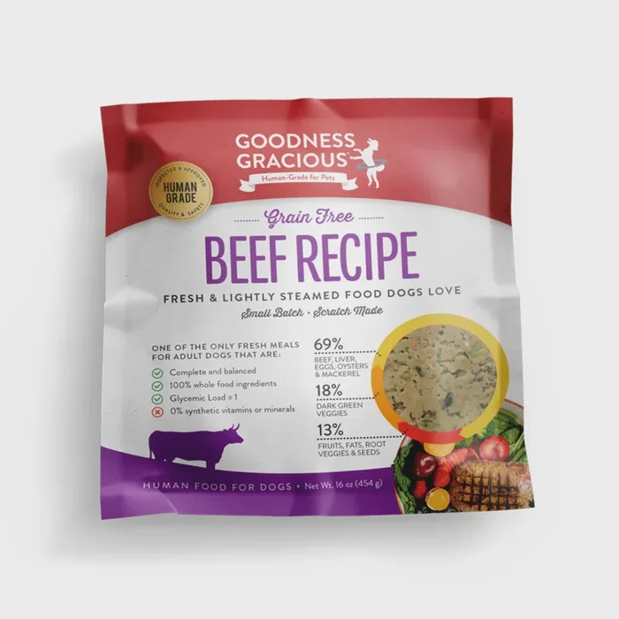 Goodness Gracious Gently Cooked Dog Food