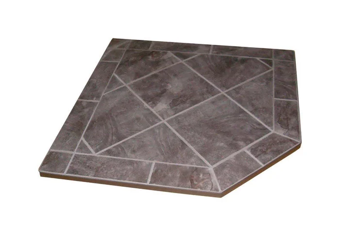 HEARTH PAD NERO CRNR 40″