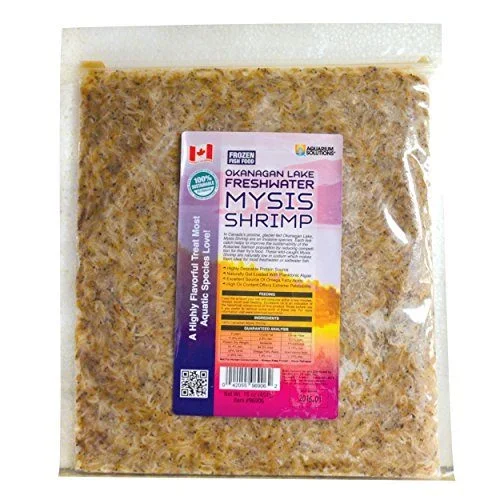 Hikari Bio-Pure Frozen Okanagan Lake Freshwater Mysis Shrimp – Flatpack – 40 oz
