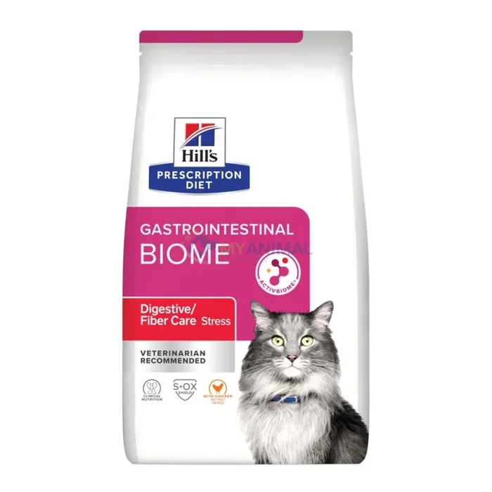 Hill’s® Prescription Diet® Digestive Fiber Care Stress Gastrointestinal Biome Feline