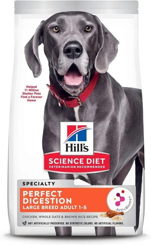 Hill’s Science Diet Adult Perfect Digestion Large Breed Chicken Dry Dog Food