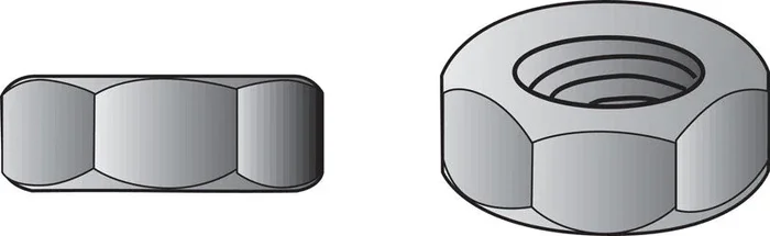 HILLMAN 5/16 in. Zinc-Plated Steel SAE Hex Nut 1 pk