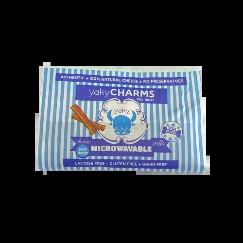 Himalayan Yaky Charms With Bacon Microwavable Cheese Puff Treats Single