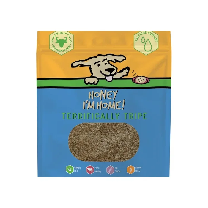 Honey I’m Home Dog Natural Water Buffalo Terrifically Tripe Food Topper