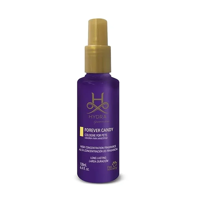 Hydra Forever Candy Pet Cologne, Finishing Cologne for Dogs and Cats, Grooming Spray, 4.4 Ounces