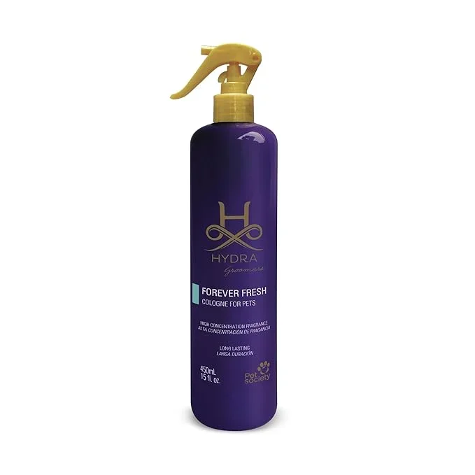 Hydra Forever Fresh Pet Cologne, Finishing Cologne for Dogs and Cats, Grooming Spray, 15 FL. OZ