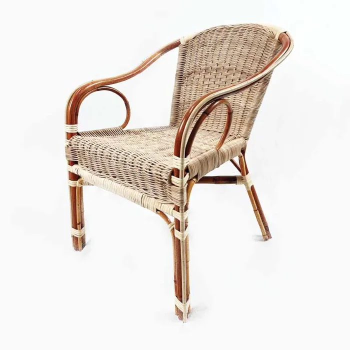 Italy Rattan Wicker Chair – Brown