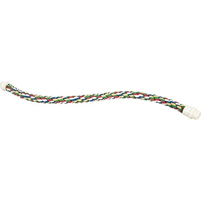 JW Pet Comfy Perch For Birds Flexible Multi-color Rope. 28″ L