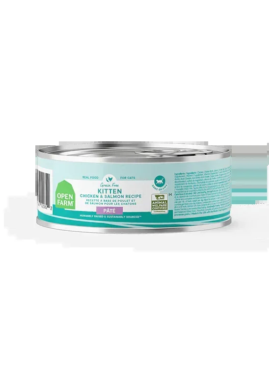 Kitten Chicken & Salmon Pâté for Cats – 5.3oz