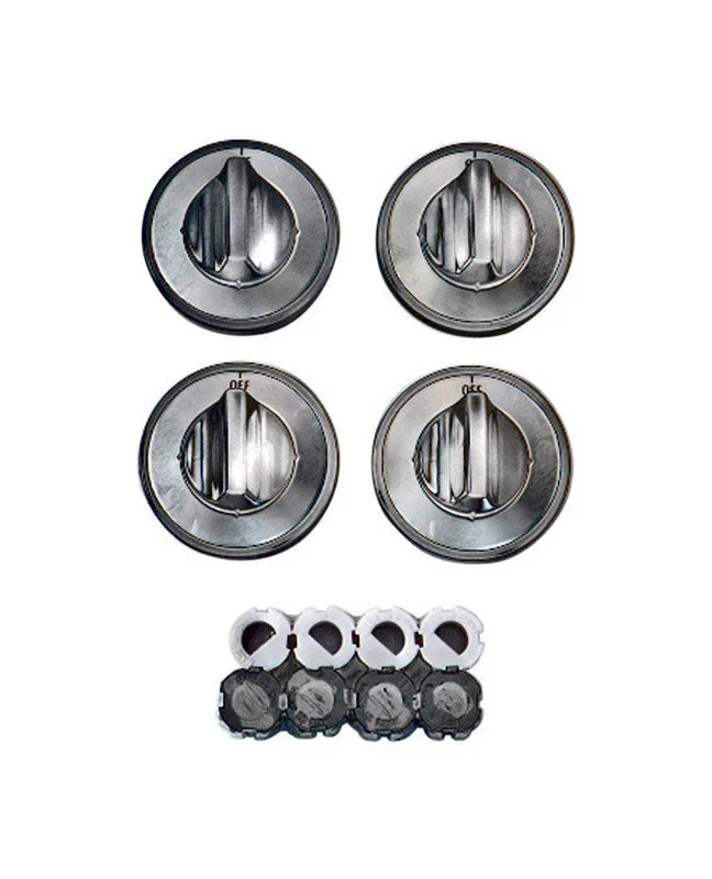 KNOB OVEN GAS BLACK 4PK