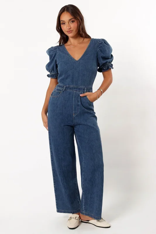 Krissy Jumpsuit – Denim