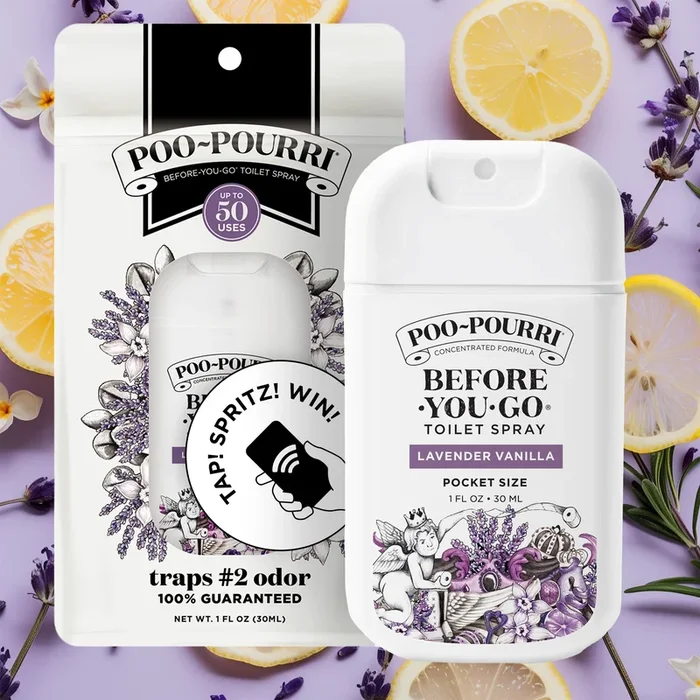 Lavender Vanilla Pocket Sprayer – Poo~Pourri Toilet Spray