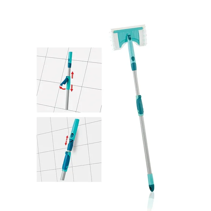 LEIFHEIT Tile and Bathtub Wiper Flexi Pad w/ Telescopic handle L41700