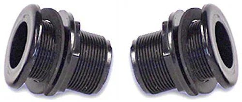 Lifegard Aquatics Double Threaded Bulkhead – 1″