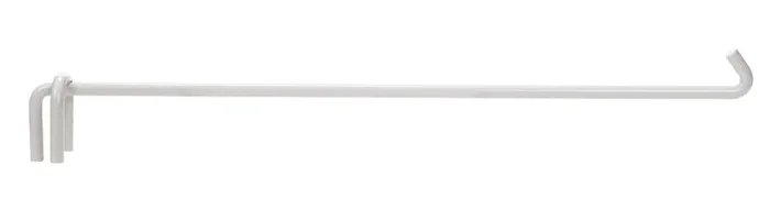 Lozier Divider Hook 3/8 In. X 19 In. L Silver (Pack of 10)