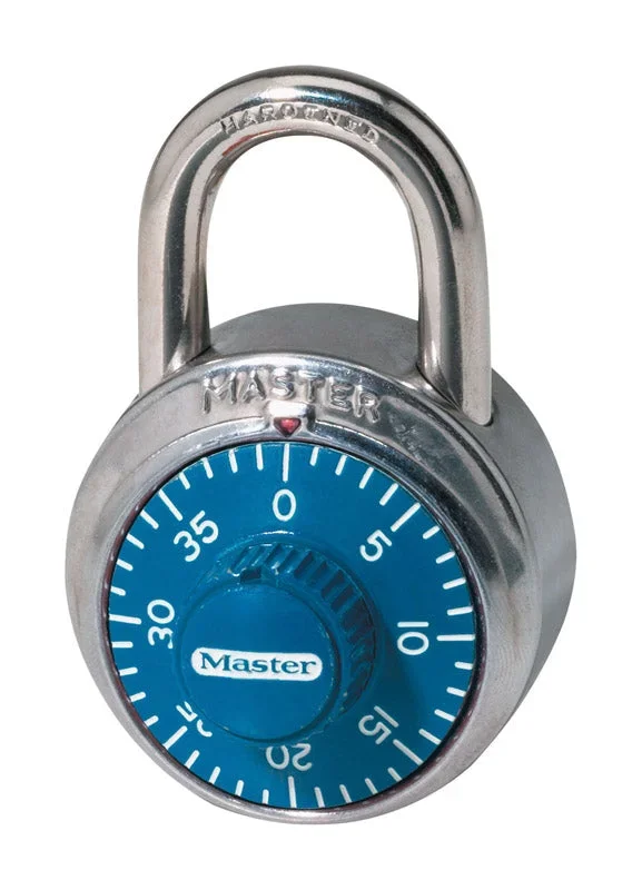 Master Lock 2 in. H X 1-7/8 in. W Steel Anti-Shim Technology Combination Padlock