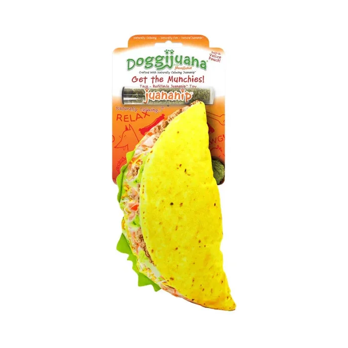 Meow Get Outdoors Dog Toy-Taco