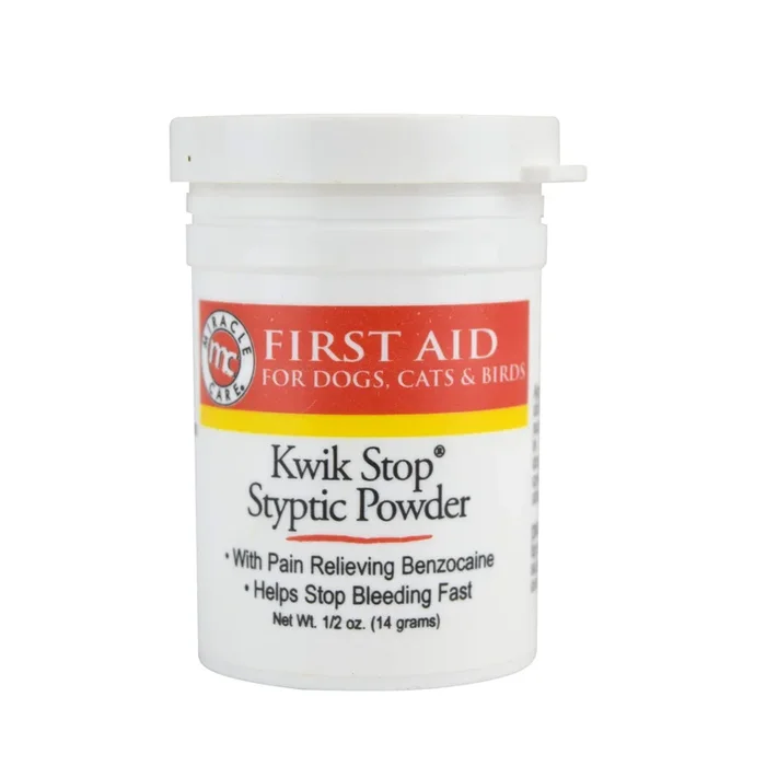 Miracle Care Kwik Stop Styptic Powder, 0.5-oz