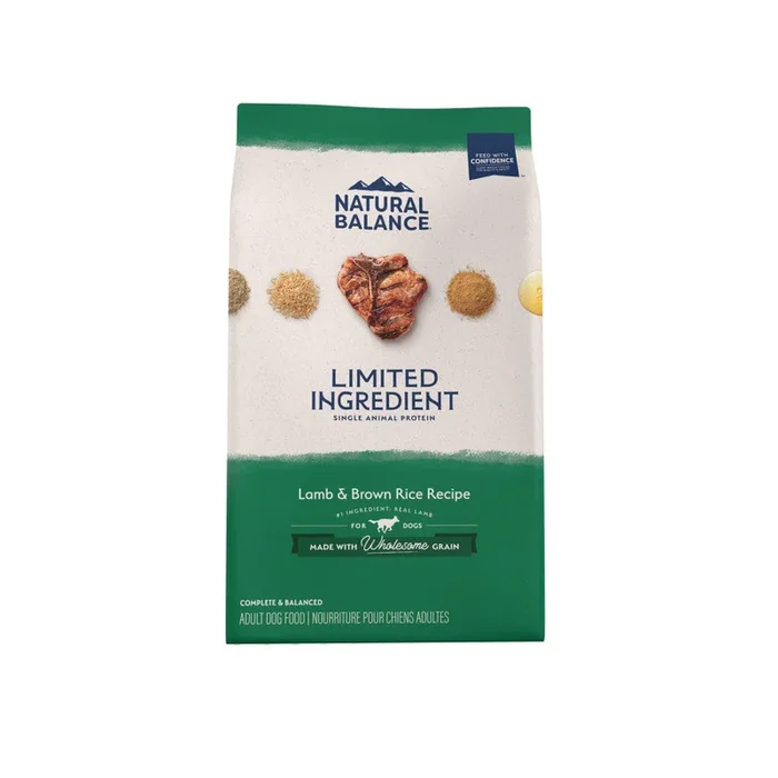 Natural Balance Lamb & Brown Rice Dry Dog Food