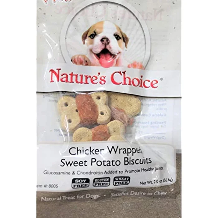 Natural Value Sweet Potato Biscuit Wrapped with Chicken Breast 2 ounce