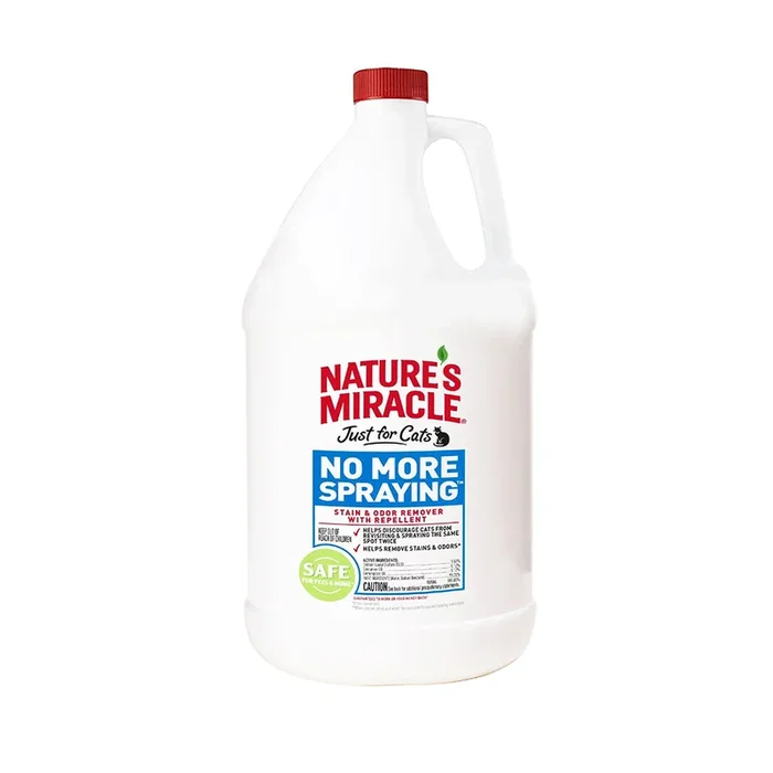 Nature’s Miracle Cat Just for Cats No More Spraying Stain & Odor Remover with Repellent 1G