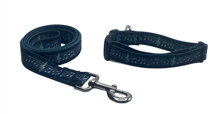 Notes of Nola Collars or Leads (1″ Wide)