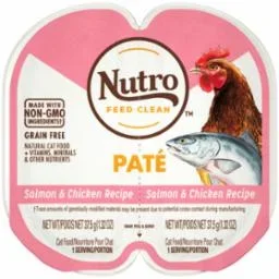 Nutro Perfect Portions Pate Salmon & Chicken Canned Cat Food – 2.65 oz – Case of 24