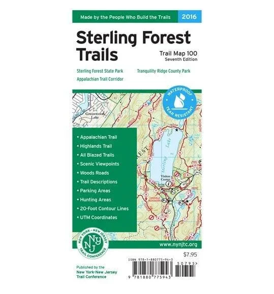 NYNJ Trail Conference Map – Sterling Forest Trails – NY