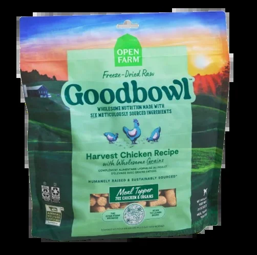 Open Farm Goodbowl™ Harvest Chicken Freeze Dried Raw Morsels for Dogs