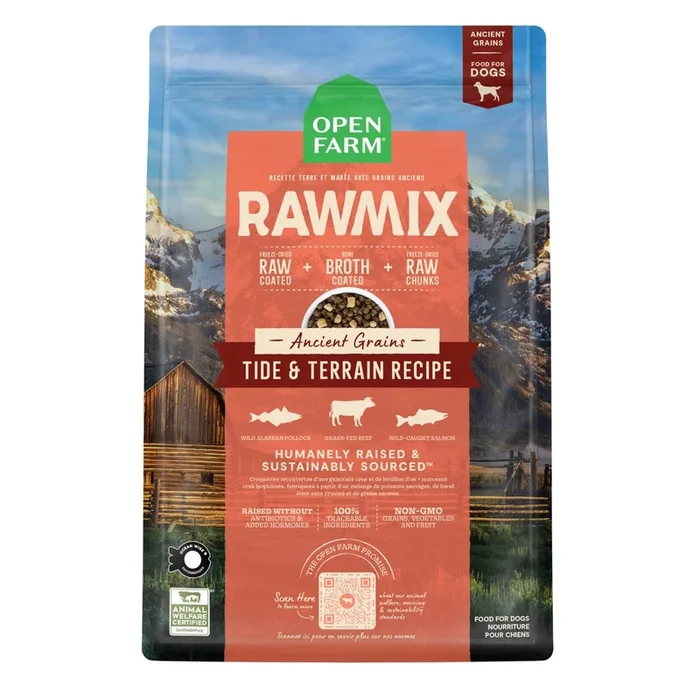 Open Farm | Rawmix Ancient Grain Tide & Terrain Dry Dog Food