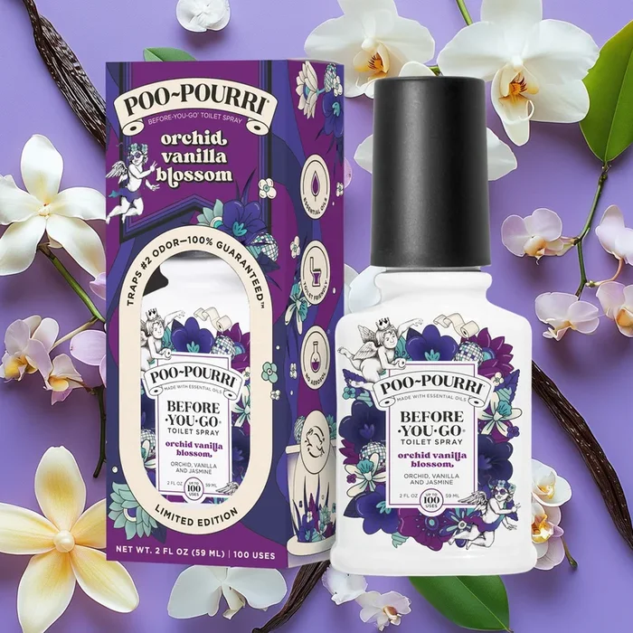 Orchid Vanilla Blossom – Poo~Pourri Toilet Sprays