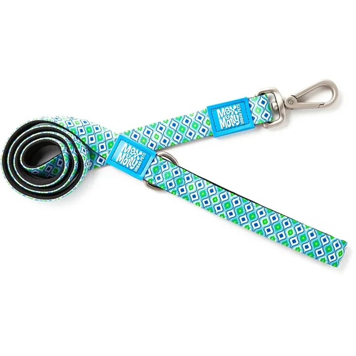 OUTLET MAX & MOLLY Povodac za pse Retro Blue, S