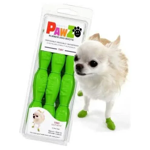 PawZ Rubber Dog Boots – Tiny
