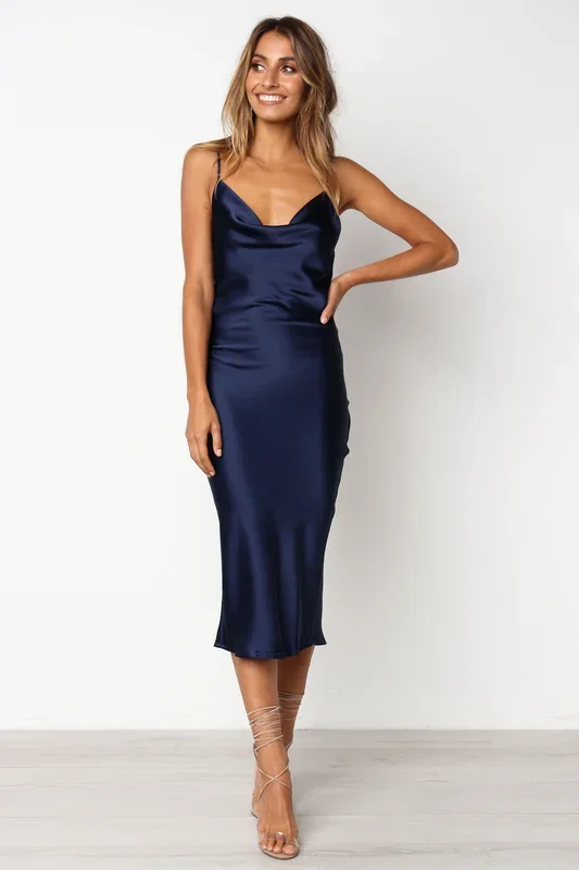 Persia Dress – Navy