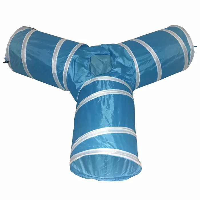 Pet Life Cat House, Blue/White